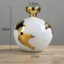 Axyaa Ceramic Vase for Nordic Style Home Decor in Living Room and Wine Cabinet