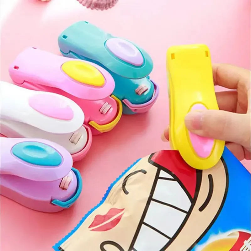 Axyaa Sealing Clip: Portable Moisture-proof Hand Press Snack Sealer