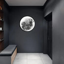 Axyaa Moon Wall Lamp LED Sconce 3D Magic Ring Light for Home Decor