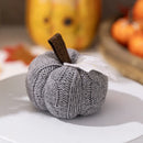 Axyaa Plush Pumpkin Decorations - Fall Table Mantel Decor for Halloween Thanksgiving