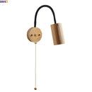 Axyaa Wooden LED Wall Lamp Japan Style Indoor Light Fixture