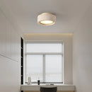Axyaa Yellow Travertine LED Ceiling Lamp for Home Decor