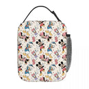 Axyaa Mickey Mouse Insulated Lunch Bag - Portable Thermal Cooler for Kids