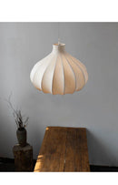 Axyaa Japanese Style Silk Chandelier for Wabi-sabi Living Room & Dining Room