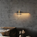 Axyaa LED European Strip Wall Lamp for Bedroom and Living Room Atmosphere