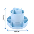 Axyaa Rotatable Pen Holder & Desk Organizer for Students - Multifunctional & Creative Shelf