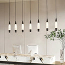 Axyaa Modern Duplex Chandelier LED Wire Lamp for Living Room and Dining Room