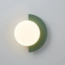 Axyaa Macaron Wall Lamp: Modern Nordic Bedroom Decor & Study Room Lighting