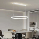 Axyaa Minimalist Ring LED Chandelier for Living Room Modern Pendant Light