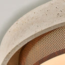 Axyaa Antique Yellow Stone Medieval Ceiling Lamp
