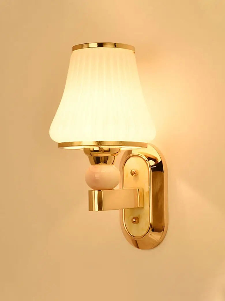 Axyaa Nordic Wall Lamp LED Indoor Retro Bedroom Light