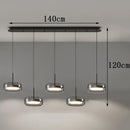 Axyaa Modern LED Pendant Light Chandeliers for Home Decor and Indoor Lighting