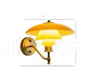 Axyaa Nordic Glass Desk Lamp for Bedroom and Living Room