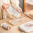 Axyaa Food Vacuum Storage Container with Pump - Large Capacity Fresh-Keeping Dispenser