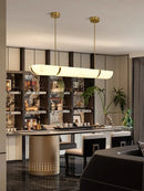 Axyaa Modern Marble Restaurant Pendant Light - High-End Minimalist Design