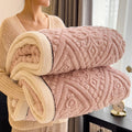 Axyaa Velvet Bed Blanket Luxury Comforter, Thick & Warm, Machine Washable