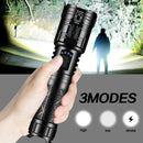 Axya XHP99 Waterproof Rechargeable Tactical Flashlight for Camping, Hiking & Emergencies