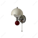 Axyaa LED European Wall Lamp: Eye Protection, Cable Switch, Decorative Lighting
