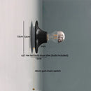 Axyaa LED Wall Light Mirror Iron Bedside Wall Lamp for Bathroom Bedroom
