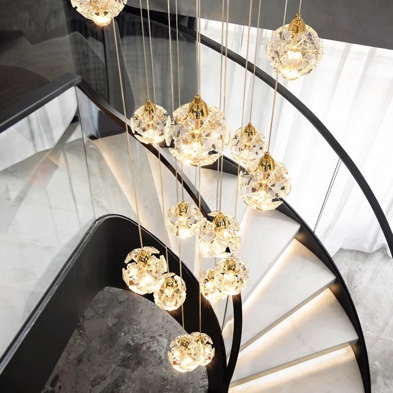 Axyaa Modern Dine Room Pendant Light Ceiling Chandelier LED Hanging Lamp