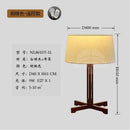 Axyaa Wabi-sabi Solid Wood Floor Lamp LED E27 Zen Art Decor Corner Stand Lighting