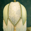 Axyaa Crystal Tassel Table Lamp LED Gold Lustre Elegant Bedrooms Princess Villa Decor