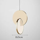 Axyaa Geometric LED Pendant Lamp - Modern Minimalist Design for Home Decor