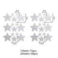 Watercolor Stars Wall Decals by Axyaa  - Simple Pattern Kids Room Decoration