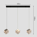 Axyaa Modern Indoor Pendant Lights LED Chandeliers for Dining Room
