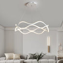 Axya Wavy Design Pendant Lights for Dining Room Kitchen Island Table