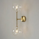 Axyaa Glass Ball Wall Lamp: Modern American Hotel Background Mirror Front Light
