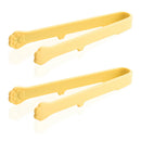 Axyaa 5.71inch Mini Silicone Serving Tongs for Kitchen, Coffee Bar, Tea Party