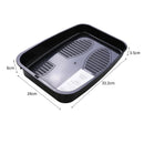 Axyaa Car Shoe Organizer Tray | Space Saving Under Seat Shoe Rack