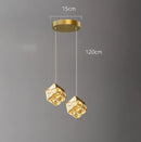 Axyaa Crystal Chandeliers for Hall, Staircase, Indoor Lighting, Living Room - Modern Ceiling Lamps