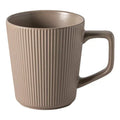 Axyaa Striped Ceramic Coffee Cup Vintage Style Mug with Handle, High Capacity