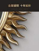 Axya Sun Wall Clock - Elegant Home Decor, High-End Design