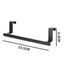 Axyaa Stainless Steel Towel Rack Wall Mounted Bathroom Kitchen Organizer Shelf