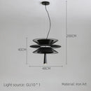 Axyaa Nordic Luxury Iron Pendant LED Chandelier for Living Room, Restaurant, Bar, Villa, Staircase