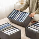 Axyaa Clothes Organizer Cabinet Drawers for Pants Jeans Underwear Socks T-Shirt