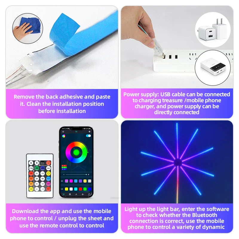 Axyaa Zigbee RGB WiFi LED Strip Light for Smart Room Decor
