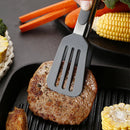 Axyaa Silicone Food Tongs Stainless Steel Grill Clamp Kitchen Utensils
