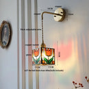 Axyaa Nordic Copper LED Wall Lamp Modern Acrylic Stair Light