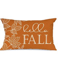 Axyaa Fall Pumpkin Maple Leaf Pillowcase Decoration - 40X60cm
