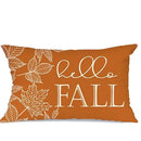 Axyaa Fall Pumpkin Maple Leaf Pillowcase Decoration - 40X60cm