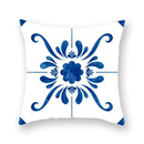 Geometric Mandala Flower Print Pillowcase for Home Decor by Axyaa
