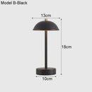 Axyaa LED Pleated Table Lamp: Touch Tricolor Dimmable Night Light