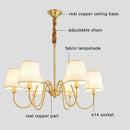 Axyaa Modern LED Chandelier Ceiling Light for Living Room Dining Decor