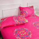 Axyaa Soft Pillowcase Set in Big Size Floral & Geometric Designs.