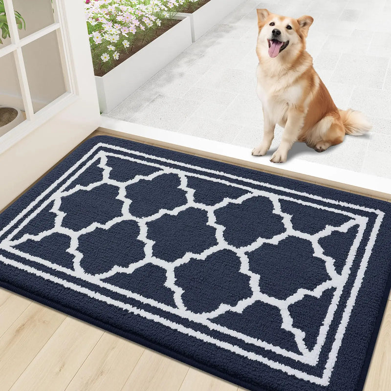 Axyaa Non-Slip Solid Mat: 80x120cm Rug for Home, Kitchen, Living Room, Hallway