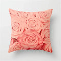 Rose Flowers Cushion Cover 45x45cm Nordic Style Home Decor Throw Pillow Axyaa